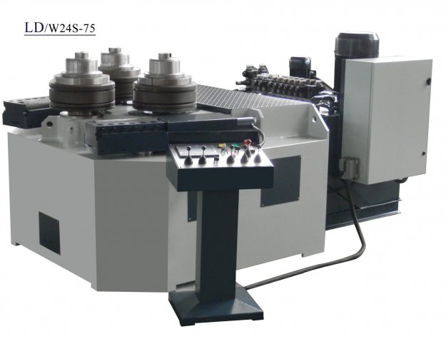 三軸型材彎曲機